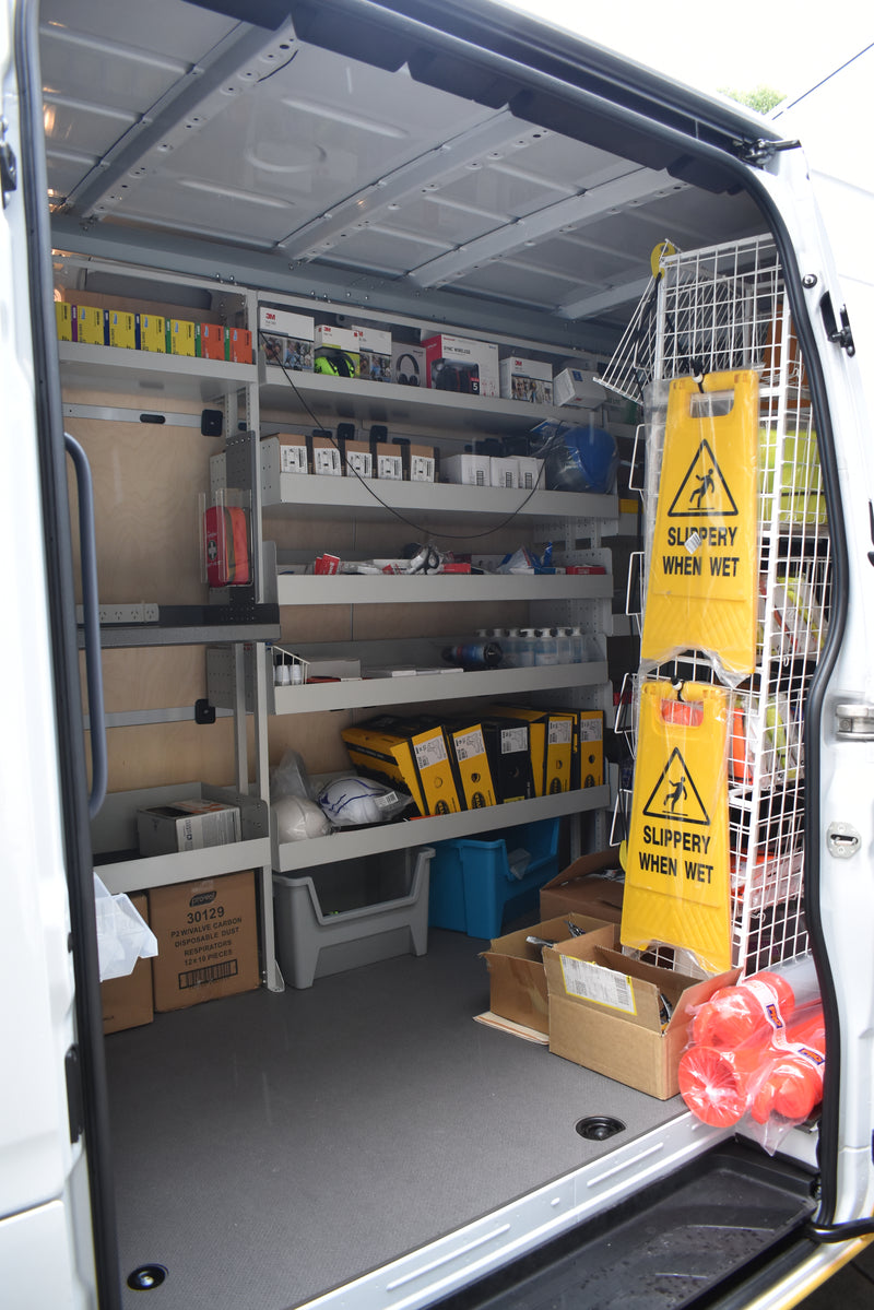 RolaShelf Mercedes Sprinter Van Shelving 14