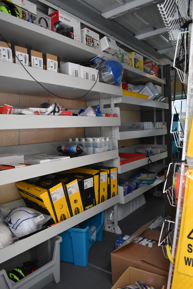 RolaShelf Mercedes Sprinter Van Shelving 15