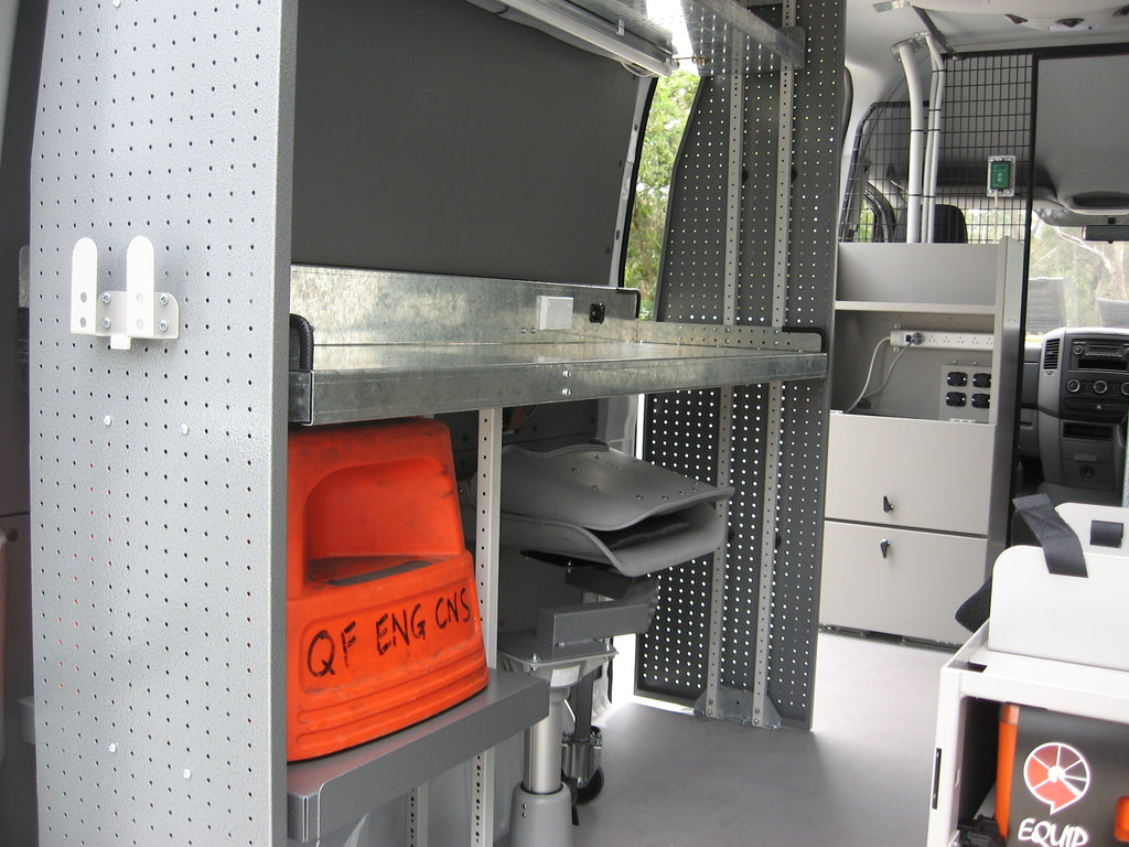 RolaShelf Mercedes Sprinter Van Shelving 17