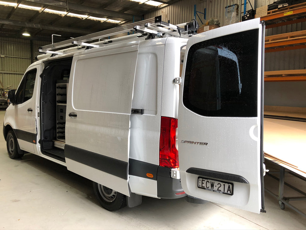 RolaShelf Mercedes Sprinter Van Shelving 21