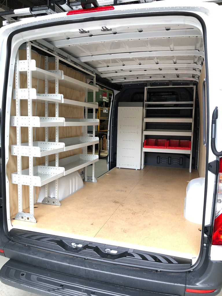 RolaShelf Mercedes Sprinter Van Shelving 22