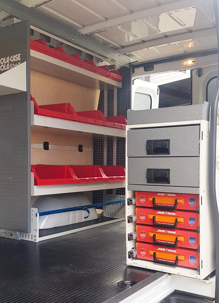 RolaShelf Mercedes Sprinter Van Shelving 26