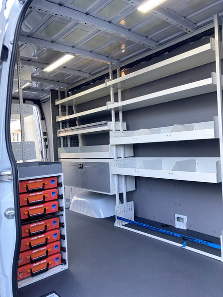 RolaShelf Mercedes Sprinter Van Shelving 5
