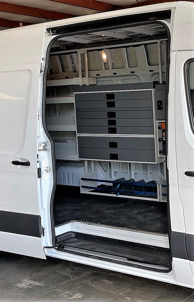 RolaShelf Mercedes Sprinter Van Shelving 6