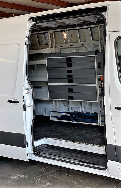 RolaShelf Mercedes Sprinter Van Shelving 6
