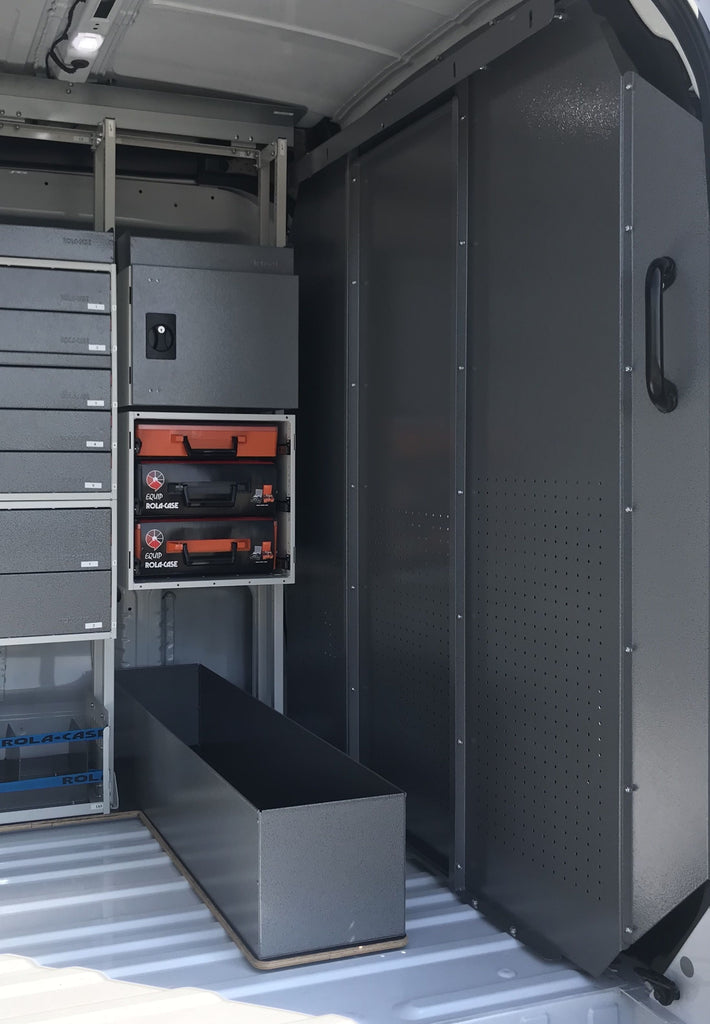 RolaShelf Mercedes Sprinter Van Shelving 7