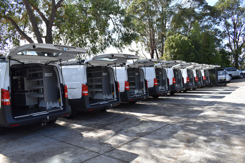 RolaShelf Mercedes Vito Van Shelving 11