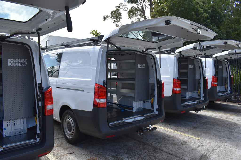 RolaShelf Mercedes Vito Van Shelving 13