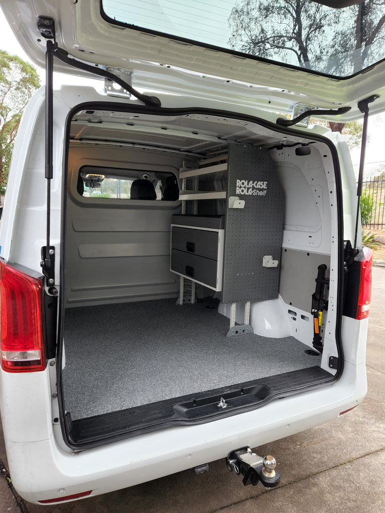 RolaShelf Mercedes Vito Van Shelving 14