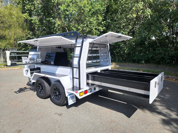 Rolacase Canopy_Service Body Shelving 100