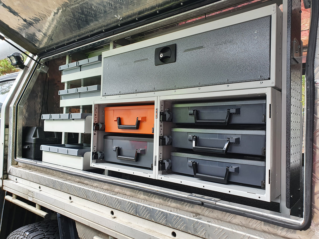 Rolacase Canopy_Service Body Shelving 104