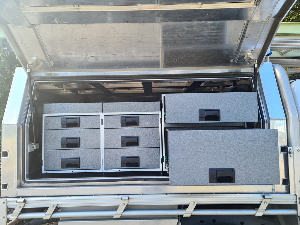 Rolacase Canopy_Service Body Shelving 15