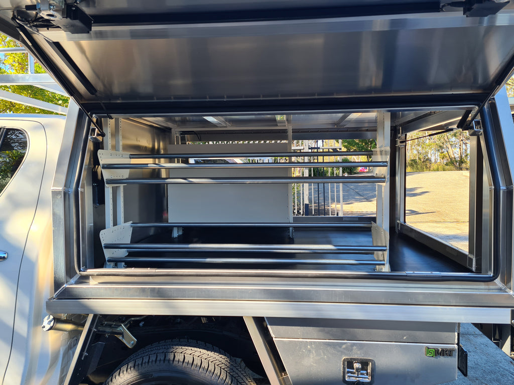 Rolacase Canopy_Service Body Shelving 25