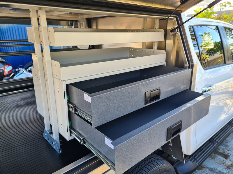 Rolacase Canopy_Service Body Shelving 29