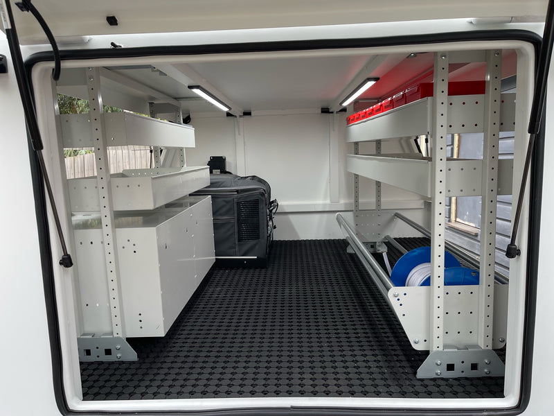 Rolacase Canopy_Service Body Shelving 51