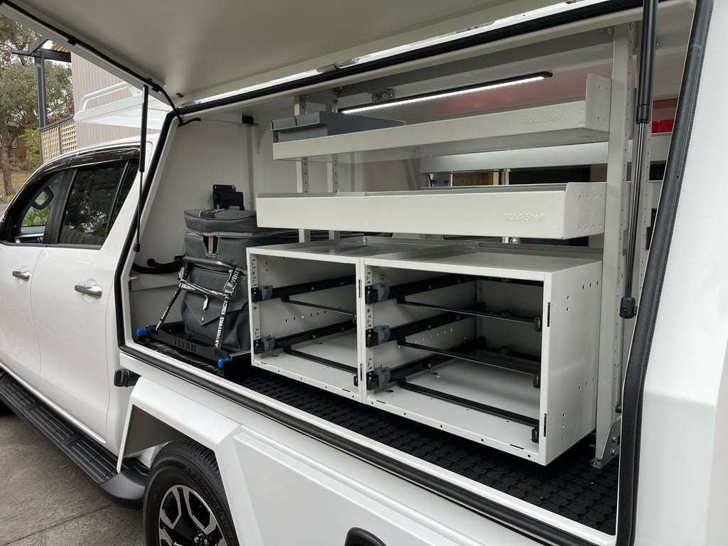Rolacase Canopy_Service Body Shelving 52