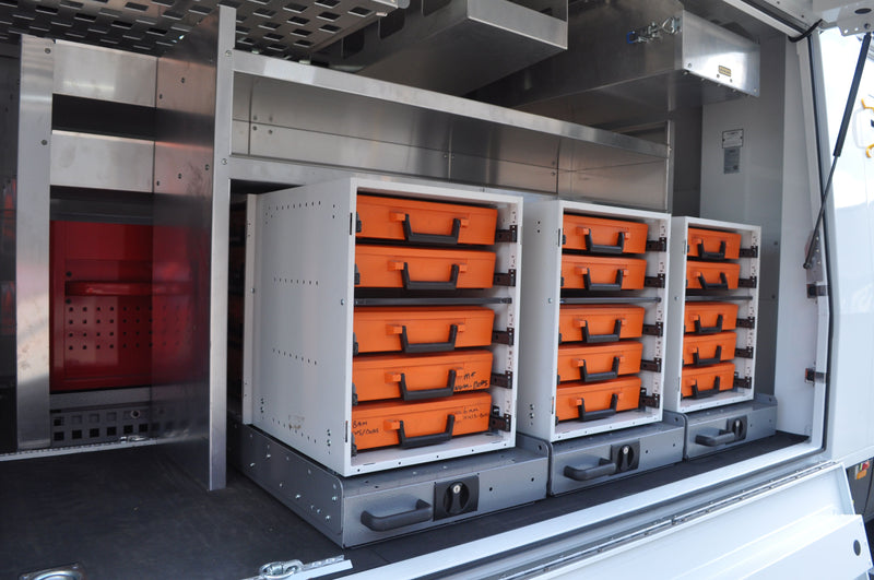 Rolacase Canopy_Service Body Shelving 63