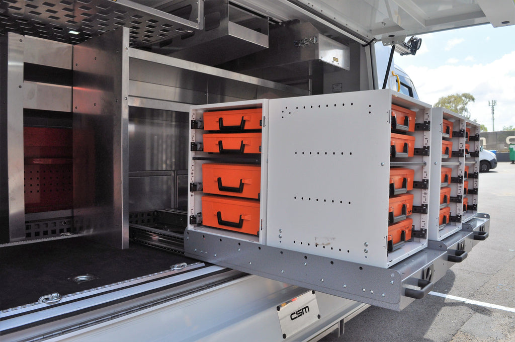 Rolacase Canopy_Service Body Shelving 66