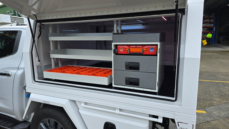 Rolacase Canopy_Service Body Shelving 67