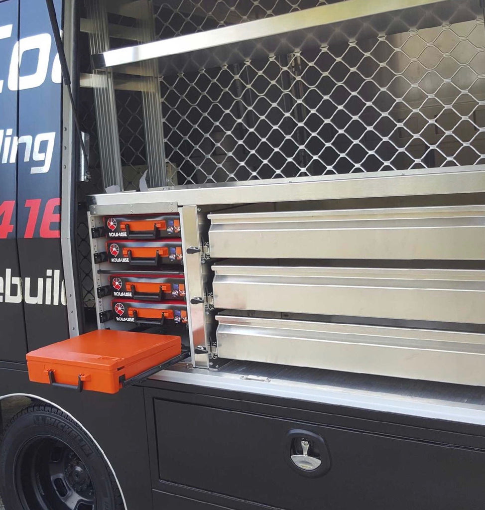 Rolacase Canopy_Service Body Shelving 81