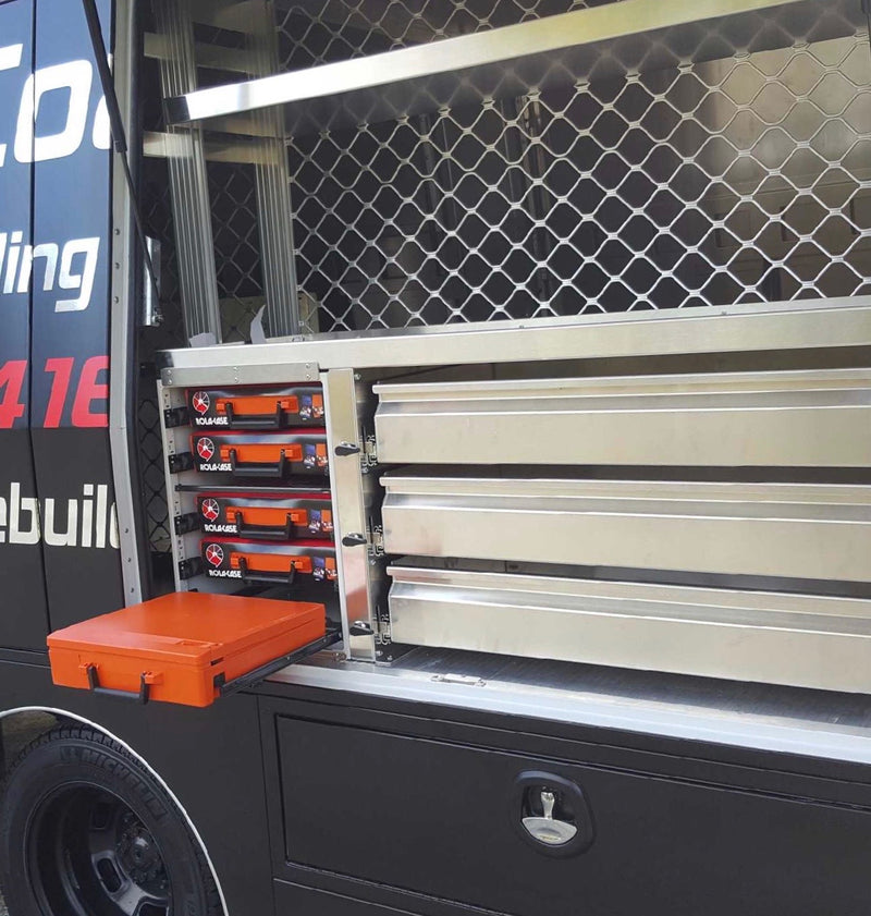 Rolacase Canopy_Service Body Shelving 81