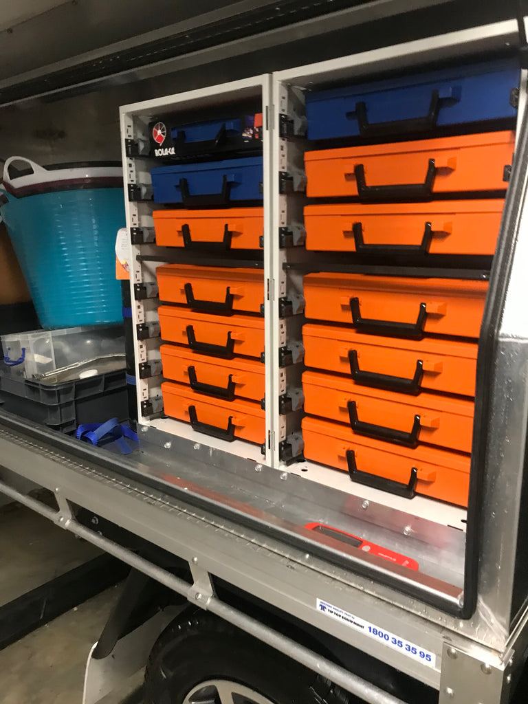 Rolacase Canopy_Service Body Shelving 91