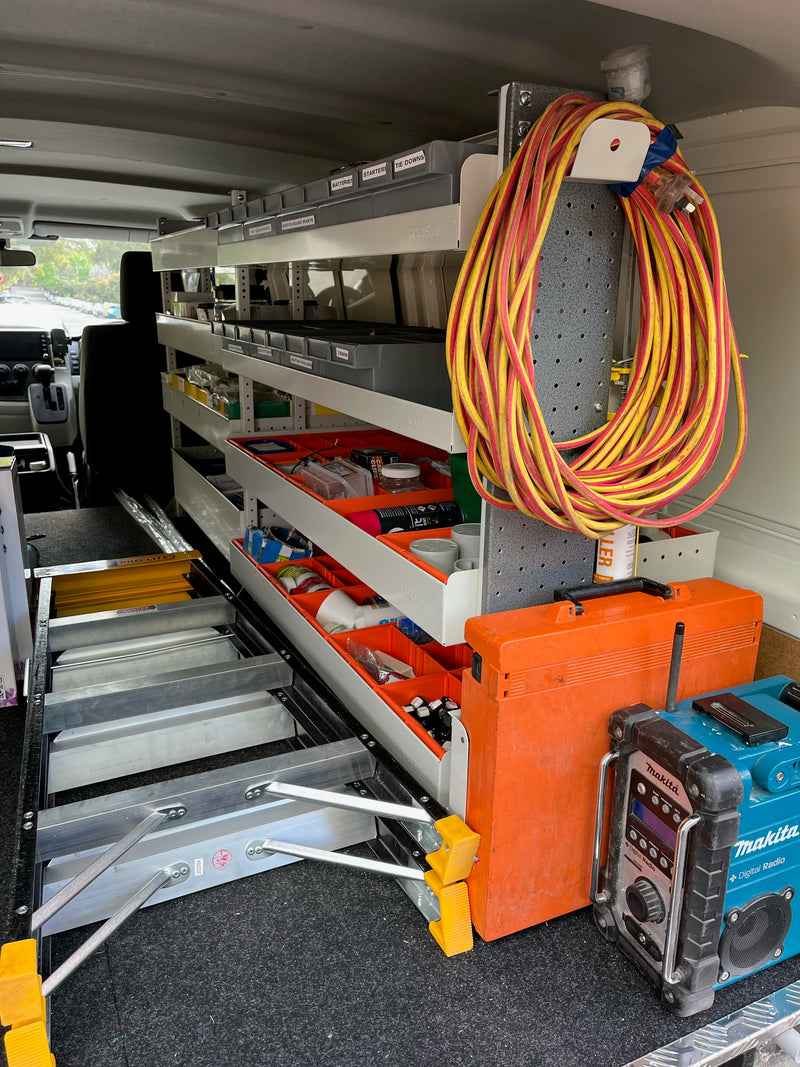 Rolacase Canopy_Service Body Shelving 93