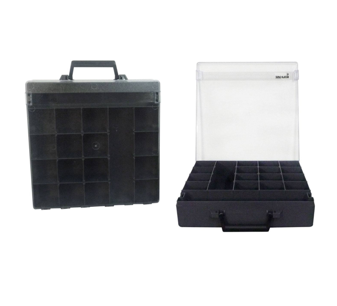 RC001/CH/CL Charcoal RolaCase + Clear Lid