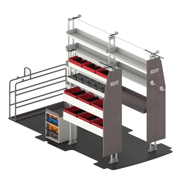 RSHRLTE – High Roof Long Van Shelving Technician Package