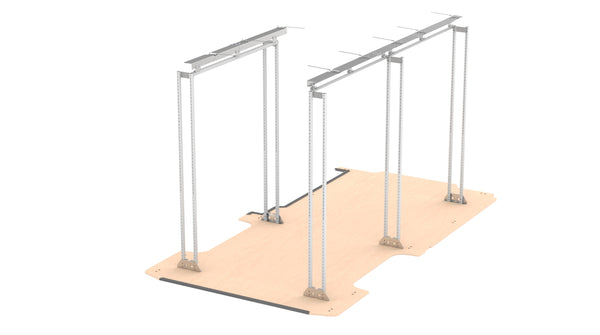 Rolacase Vehicle-Specific Roof Anchor for Volkswagen Crafter MWB FWD v4