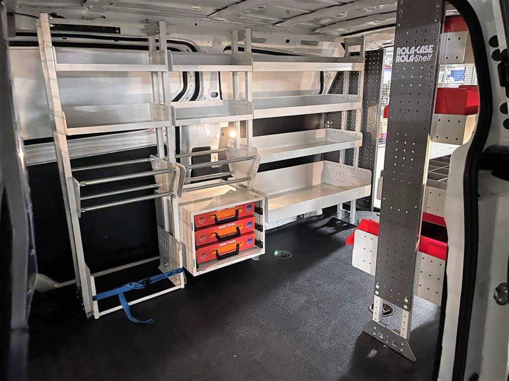 RolaCase van storage systems product range for commercial vehicles