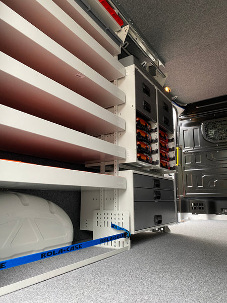 Volkswagen Crafter MWB LWB Van Shelving 14