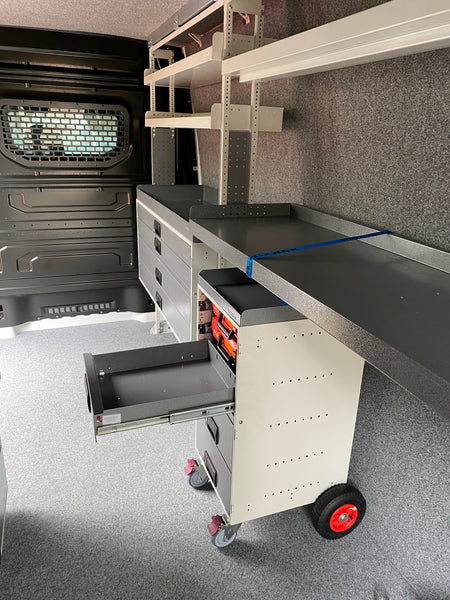 Volkswagen Crafter MWB LWB Van Shelving 16