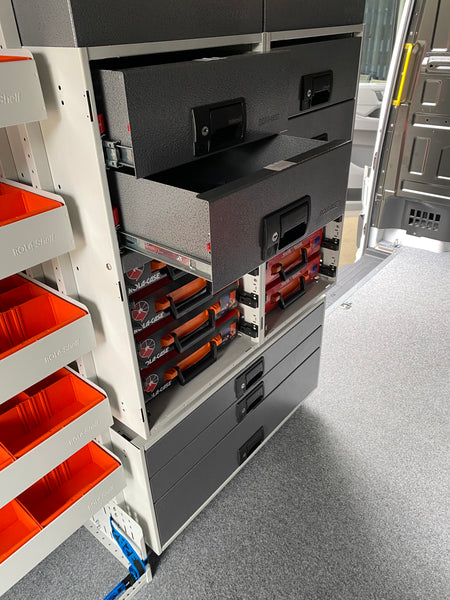 Volkswagen Crafter MWB LWB Van Shelving 17