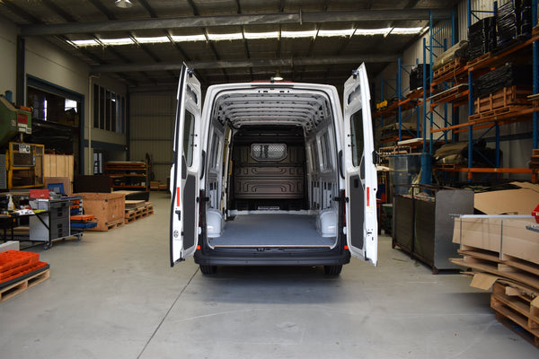 Volkswagen Crafter MWB LWB Van Shelving 7