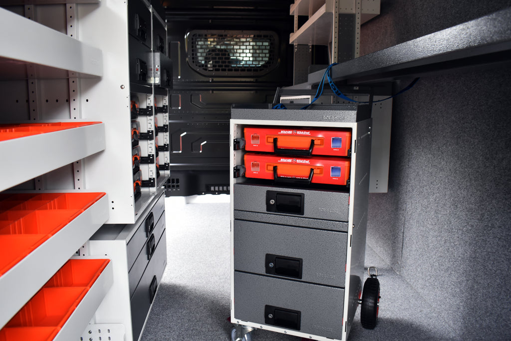 Volkswagen Crafter MWB LWB Van Shelving 9