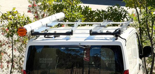 Toyota HiAce LWB Roof Rack & Ladder Carrying System