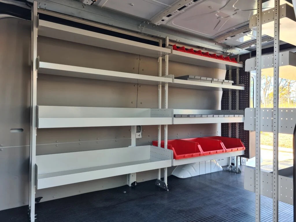 Planning your Ford Transit Custom van upfit with RolaCase products