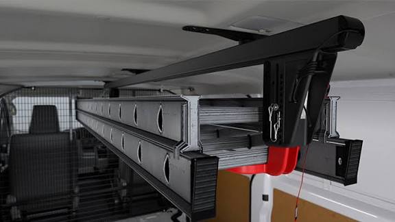 Genuine Toyota Hiace LWB Internal ladder Rack | Van Safety