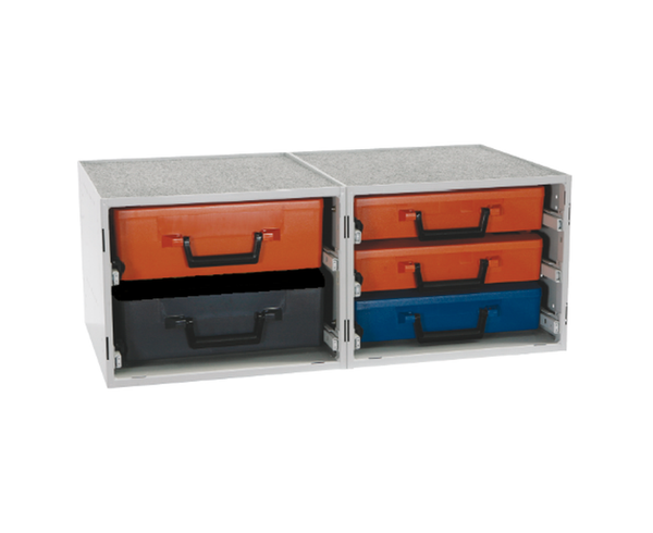 Van Storage Kit with 5 Tool Cases