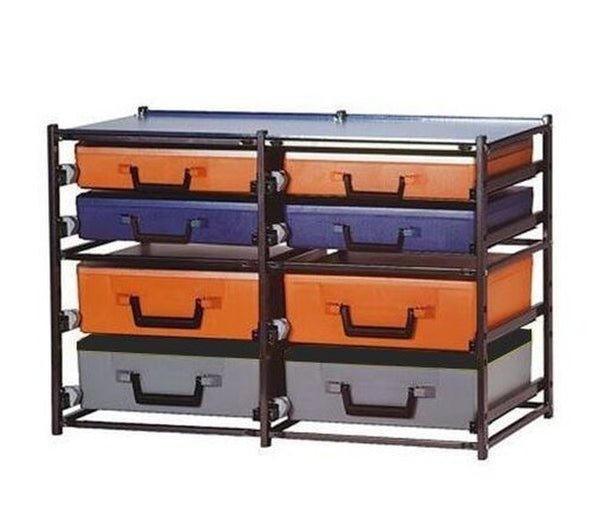 RCDK5 Dual Van Shelving Frame Kit + 8  Carry Cases